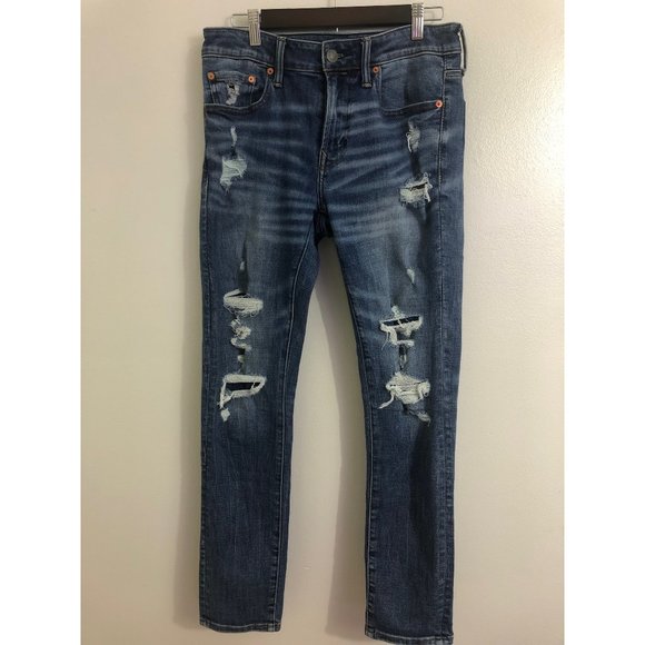 American Eagle Men's Skinny Jeans Size 32x32 - Picture 2 of 8